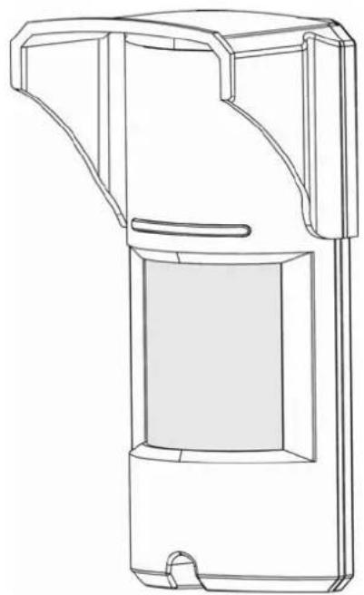 DSC LC151 - Détecteur de mouvement à double technologie (Élément simple infrarouge passible et micro-onde) - 1