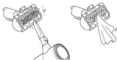 LG A906SM - Cleaning the Bedding Nozzle - 1