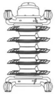 THOMSON THBDH011DPB - IMPORTANT: To ensure maximum stability, the bases are in different forms depending on the number of elements of the radiator. - 1