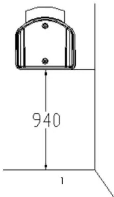THOMSON THVC23296T - Support mural magnétique : plus besoin de visser le support au mur ! - 1