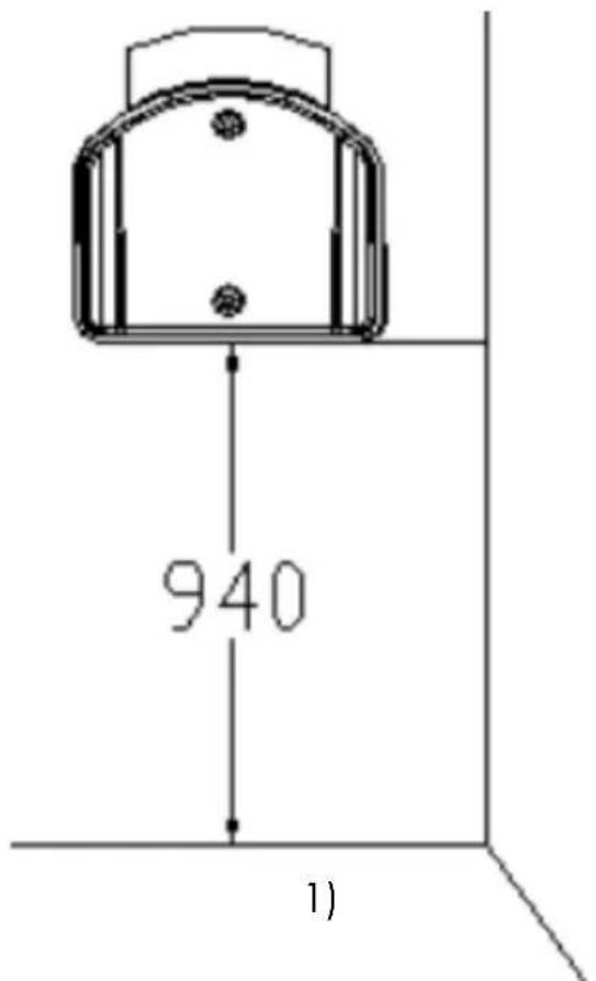 THOMSON THVC23296T - Magnetic wall mount: no need to screw the bracket to the wall! - 1