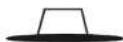 CURTIS LCD4015A - b. Montage sur le mur: installation horizontale - 3