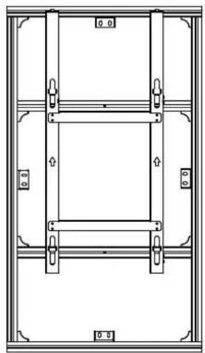 LG ABVL200X - Cadre de fixation MultiVision - 2