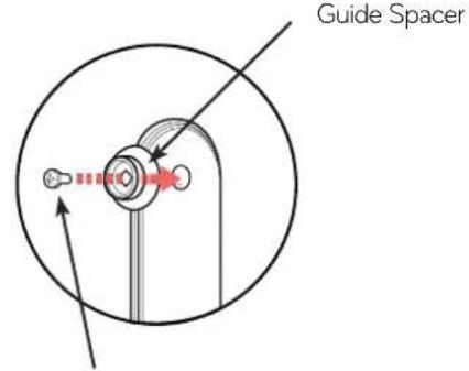 LG ABVL200X - Attaching the Guide Spacers - 2
