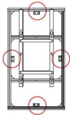 LG ABVP200X - Comprobación del lugar en que se fijan los soportes - 2