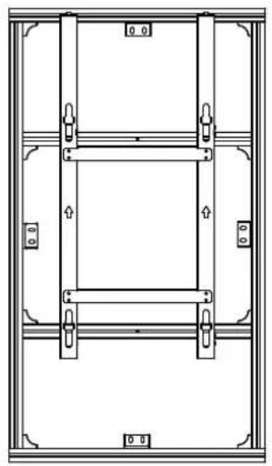 LG ABVP200X - Cadre de fixation MultiVision - 2