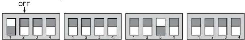 LG ABVP200X - Dip switch setting - 3