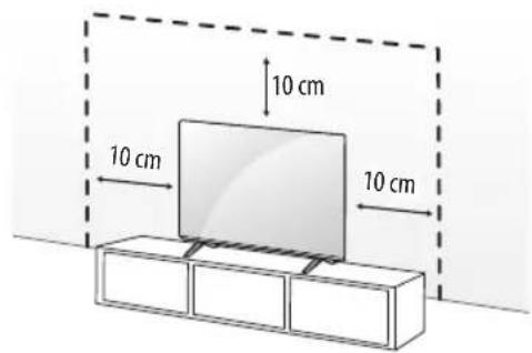 LG 75NANO85VPA - Montagem numa mesa - 1