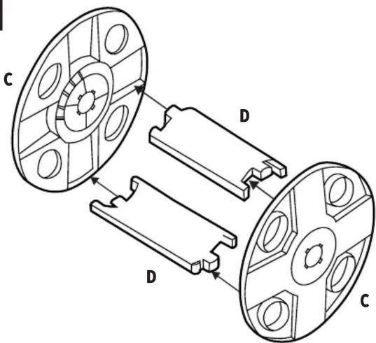 SILVERLINE 547900 - Hose Reel 45m Capacity - 11
