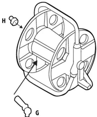 SILVERLINE 547900 - Hose Reel 45m Capacity - 13