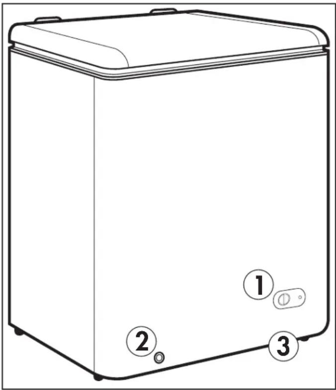 DANBY DCF038A3WDB - CARACTERISTICAS - 1