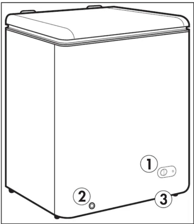 DANBY DCF038A3WDB - CARACTÉRISTIQUES - 1