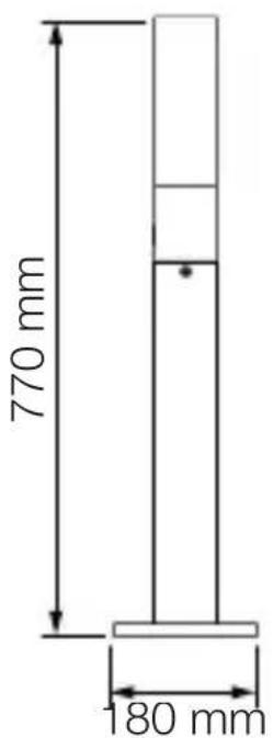 STEINEL GL 65 S - Dimensions du produit GL 65 S - 3