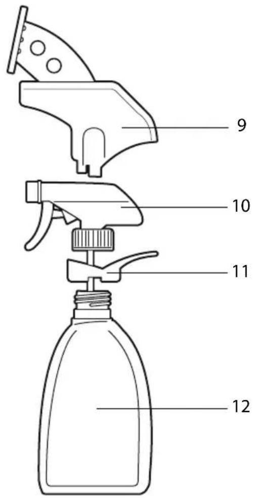 QUIGG GTFS04 - Spuitfles en accessoires - 1