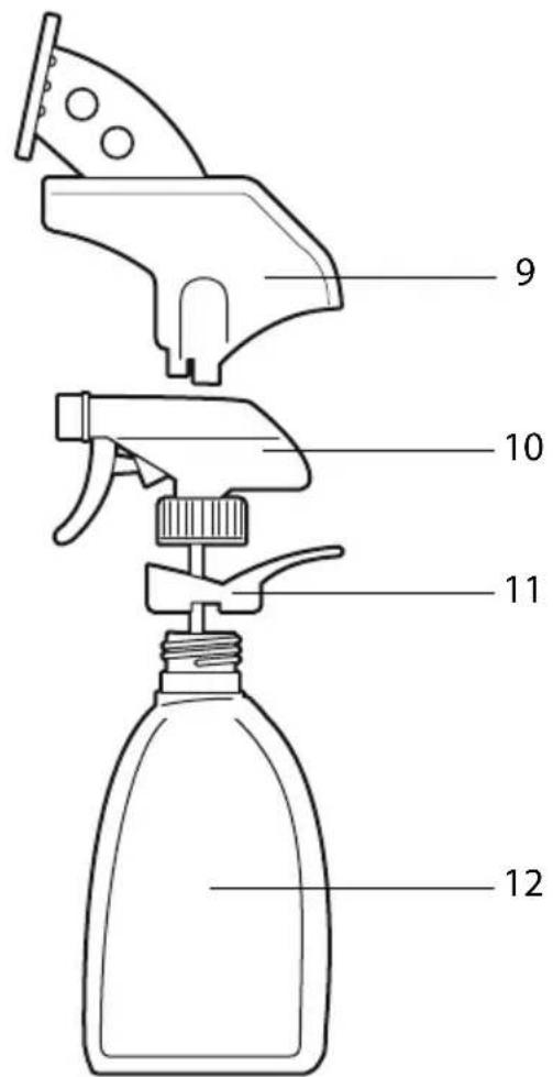 QUIGG GTFS01 - Pulvérisateur et accessoires - 1