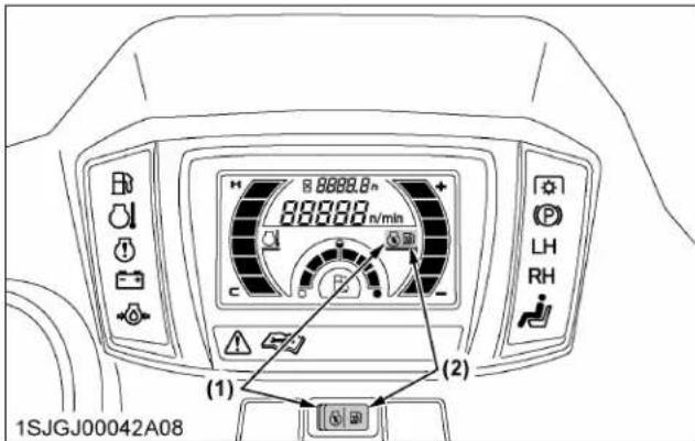 KUBOTA Z751KWi - Moniteur de consommation d'énergie et d'économie de carburant - 1