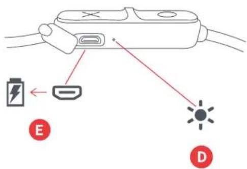 Diagram showing a device with labeled components: battery, switch, and sun icon, with red arrows indicating direction.