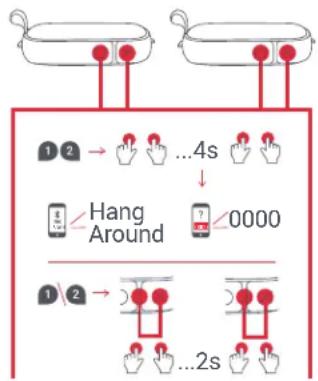 JAM Hang Around HXP505 - D - TASTENFUNKTION - 2