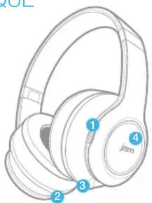JAM Transit Touch HXHP910 - NOUS NOUS FERONS UN PLAISIR DE VOUS AIDER. CONTACTEZ-NOUS! - 2