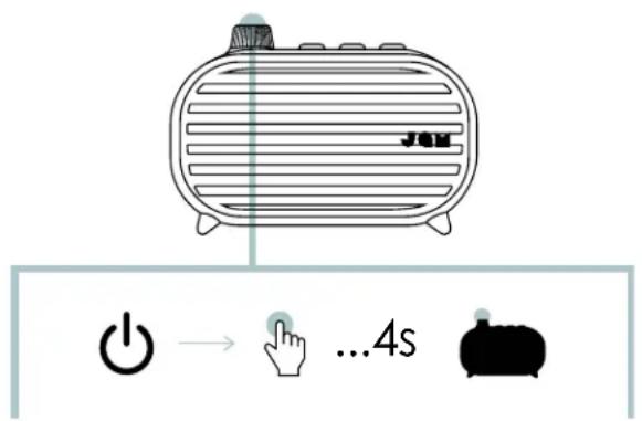 JAM Classic Wireless HXP325 - A - UW LUIDSPREKER INSCHAKELEN - 1