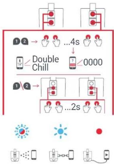 JAM Double Chill HXP404 - F - SPÁROVÁNÍ 2 REPRODUKTORÜ DOUBLE CHILL - 2