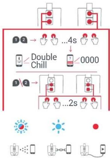 JAM Double Chill HXP404 - F-COLLEGAMENTO DI 2 ALTOPARLANTI DOUBLE CHILL - 2