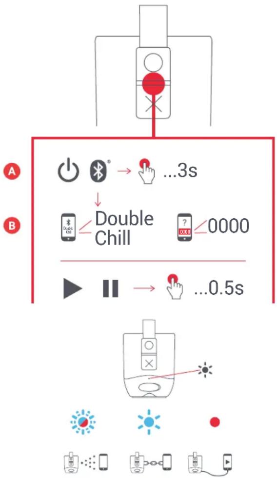 JAM Double Chill HXP404 - B - CONECTARSE A UN DISPOSITIVO - 1