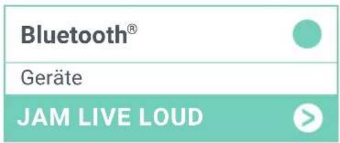 Bluetooth® Geräte JAM LIVE LOUD
