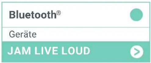 Bluetooth® Geräte JAM LIVE LOUD