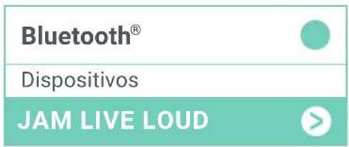 Bluetooth® Dispositivos JAM LIVE LOUD