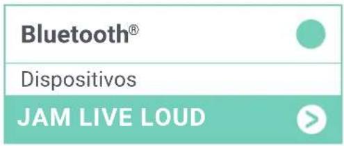 Bluetooth® Dispositivos JAM LIVE LOUD >