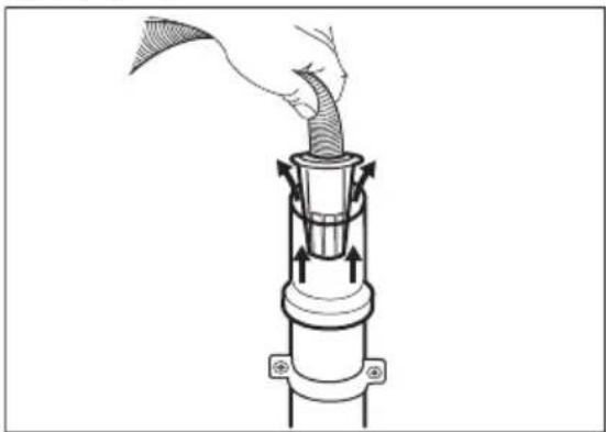 FAURE FWF92408HP - Vidange de l'eau - 4