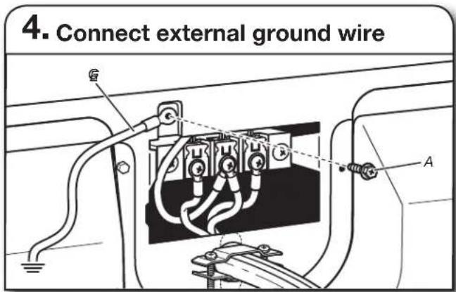 WHIRLPOOL WGD4950HW - Prepare to connect neutral ground wire and neutral wire - 4