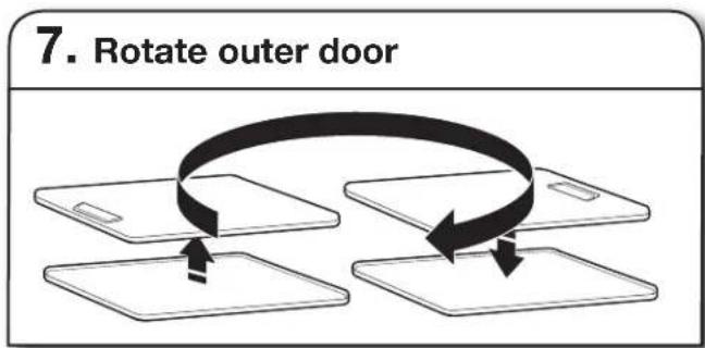 WHIRLPOOL WGD4950HW - REVERSE DOOR SWING (OPTIONAL) - 5