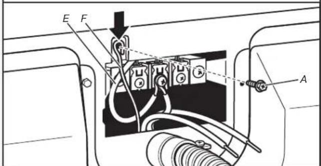 WHIRLPOOL WGD4950HW - Connect ground wire - 1