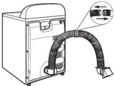 WHIRLPOOL WGD4950HW - Alternate installations for close clearances - 1
