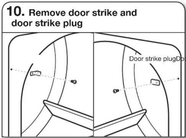 WHIRLPOOL WGD4950HW - REVERSE DOOR SWING (OPTIONAL) - 10