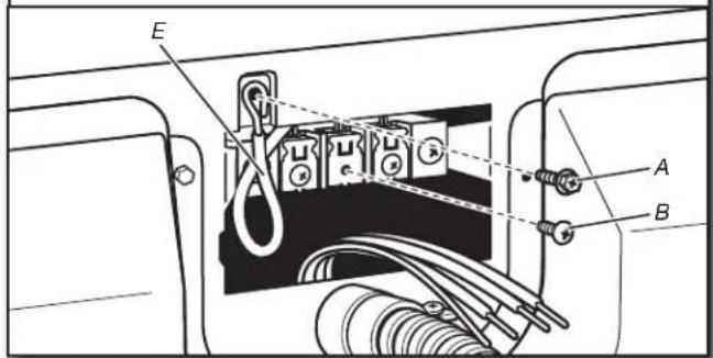 WHIRLPOOL WGD4950HW - Prepare to connect neutral ground wire and neutral wire - 1