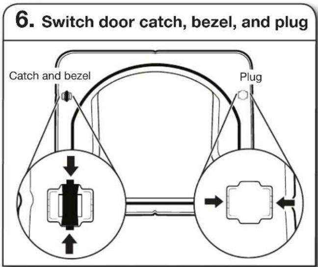 WHIRLPOOL WGD4950HW - REVERSE DOOR SWING (OPTIONAL) - 8