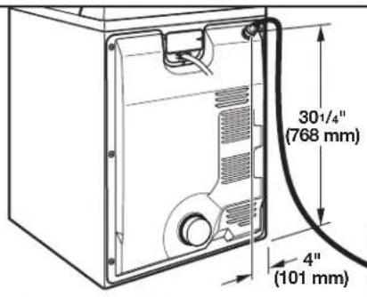WHIRLPOOL WGD4950HW - Attach long hose to dryer fi ll valve and tighten coupling - 1