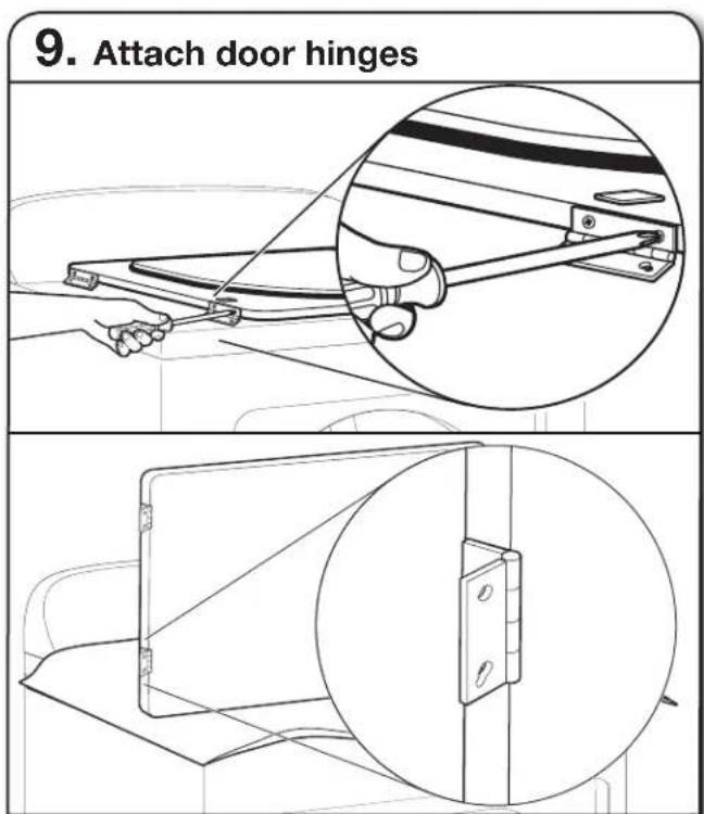 WHIRLPOOL WGD4950HW - REVERSE DOOR SWING (OPTIONAL) - 9