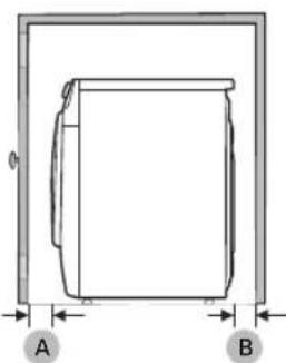 SAMSUNG DVE45B6300W - Installation requirements - 4