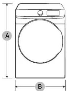 SAMSUNG DVE45B6300W - Installation requirements - 1