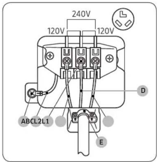SAMSUNG DVE50A8600V - PASO 3 Conecte el cableado eléctrico (para los modelos eléctricos) - 1