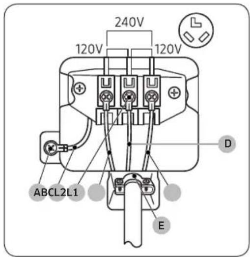 SAMSUNG DVE45A6400V - ÉTAPE 3 Câblage électrique (modèles électriques) - 1