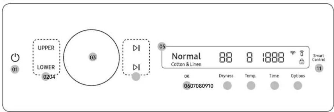 SAMSUNG DVE60A9900V - ATTENTION - 1