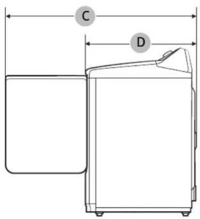 SAMSUNG DVE45T3400P - Conditions d'installation - 2