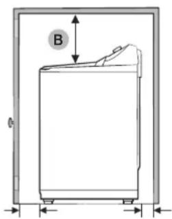 SAMSUNG DVE45T3400V - Installation requirements - 2