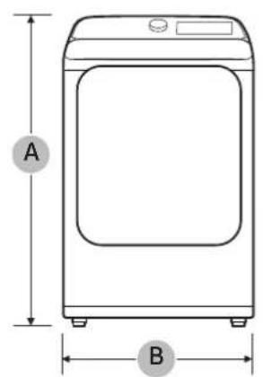 SAMSUNG DVE45T3400V - Installation requirements - 1