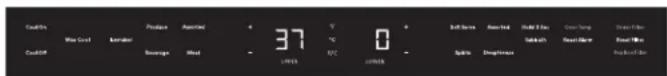 SAMSUNG DVE55A7700V - Encendiendo/Apagando los Cajones (On/Off): - 3